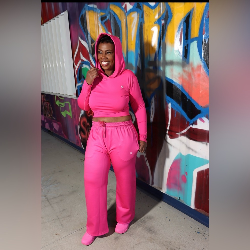 2pc Hooded Athleisure Set